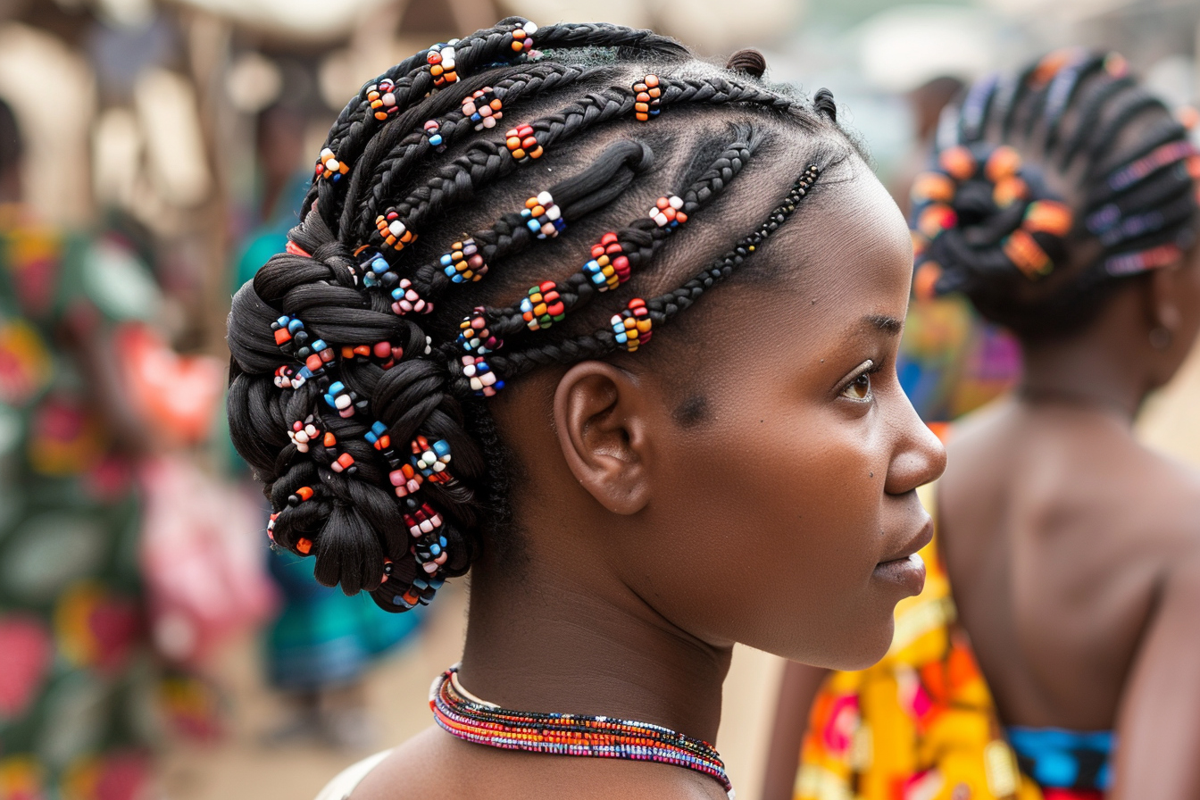 Coiffures Africaines : Tresses Élégantes et Originales