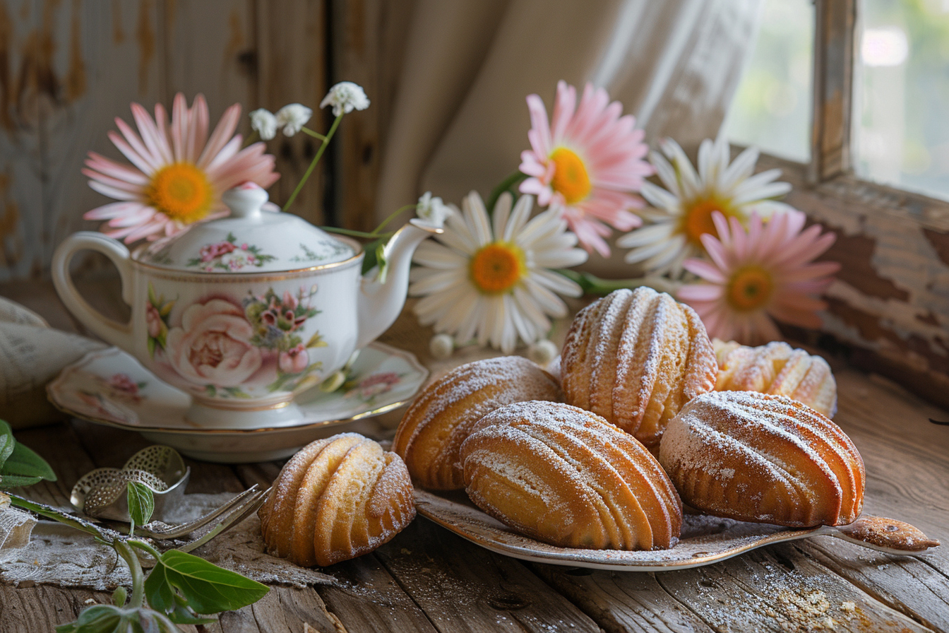 Madeleines moelleuses : la recette facile